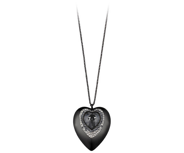 Comprar Swarovski Heart Colgante USBilver Night al mejor precio