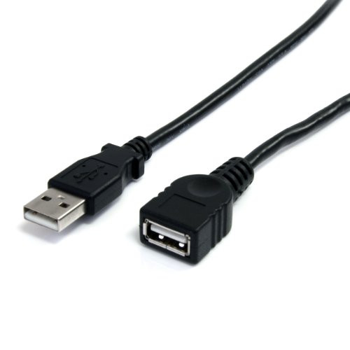 Comprar StarTech.com USBEXTAA6BK - Cable de extensión alargador (USB 2.0, Hi Speed, 1.8 m) negro al mejor precio