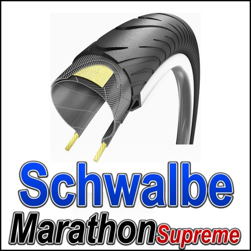 Comprar Schwalbe Marathon Supreme - Cubierta para bicicleta de carretera, 700 x 40 C ( 28 x 1,6 
