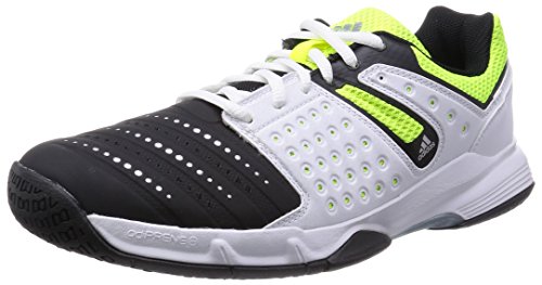 Comprar adidas Court Stabil 12 - Zapatillas deportivas para hombre, color negro / plata / lima, talla 46 al mejor precio