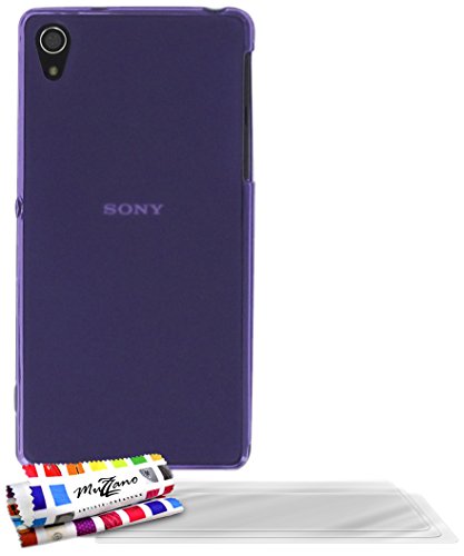 Comprar Muzzano F268033 - Funda para Sony Xperia Z2, incluye 3 protectores de pantalla, color violeta al mejor precio
