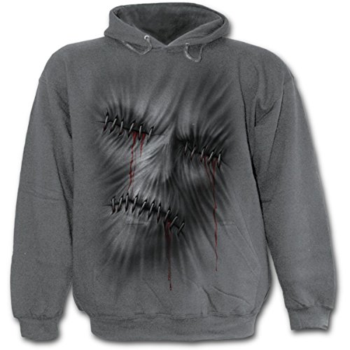Comprar Spiral Stiched Up Sudadera con capucha Gris XL al mejor precio