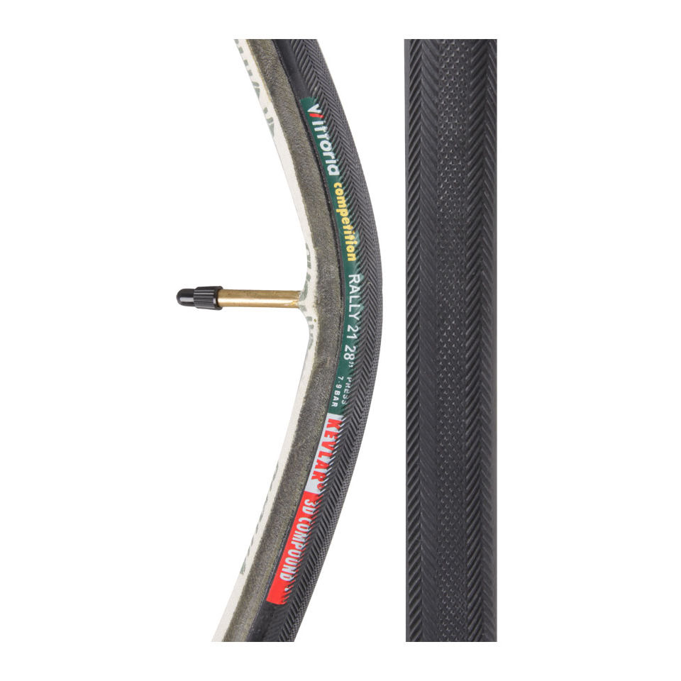 Comprar Vittoria Rally Tubular Road Tyre Black 28in x 21mm al mejor precio