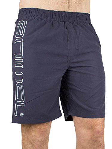 Comprar Animal Hombre Stretch Waist Vertical Logo Swimshorts, Azul, Small al mejor precio