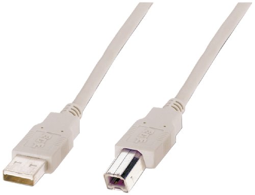 Comprar ASSMANN Electronic AK-300102-030-E - Cable USB (2.0, USB A, USB B, male/male, 3 m, 480 Mbit/s) Beige al mejor precio