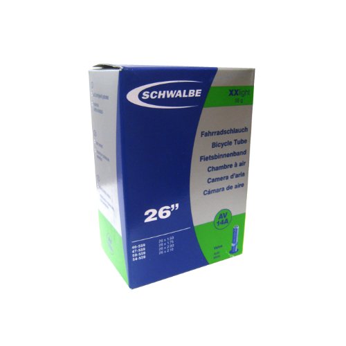 Comprar Schwalbe 10424340 AV14 Extra Light - Cámara de aire para bicicletas (26