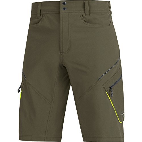 Comprar Gore Bike Wear Element - Pantalón corto para hombre, color verde, talla XL al mejor precio