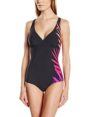 Comprar adidas I SW 1 PC - Bañador para mujer, color blanco / granate, talla 38 al mejor precio