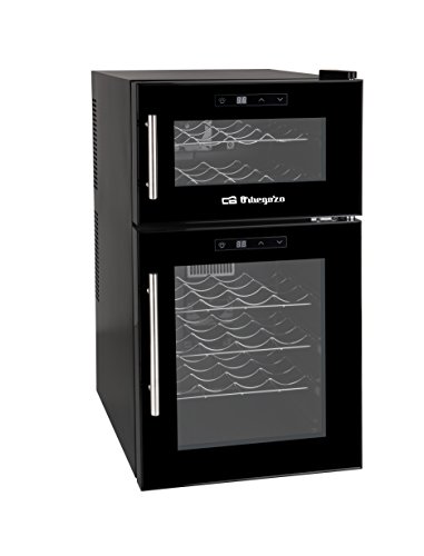 Comprar Orbegozo VT 2400 - Vinoteca de 24 botellas con display digital, color negro al mejor precio