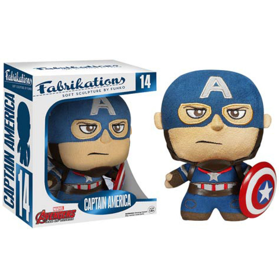 Comprar Marvel Avengers: Age of Ultron Captain America Fabrikations Plush Figure al mejor precio