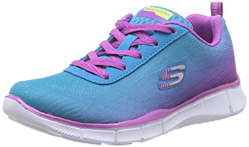 Comprar Skechers Equalizer - zapatilla deportiva de material sintético niña, color azul, talla 31 al mejor precio