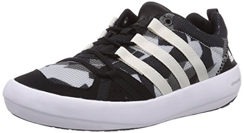 Comprar adidas Climacool Boat Lace K Zapatillas de deporte exterior, Unisex infantil, Negro / Blanco / Gris, 30 al mejor precio