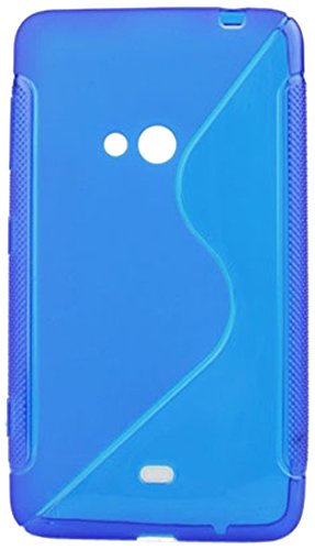 Comprar Bluetrade BT-TPU-NL625L - Funda TPU para Nokia Lumia 625, color azul al mejor precio