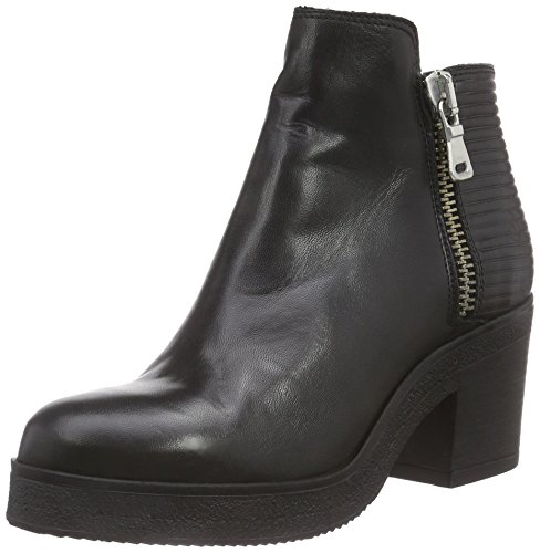 Comprar Bronx BlusyX - botas de caño bajo de piel mujer, color negro, talla 41 al mejor precio
