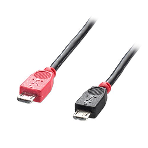 Comprar LINDY 31758 - Cable USB OTG, tipo Micro-B a tipo Micro-B, 0,5 m, color negro al mejor precio