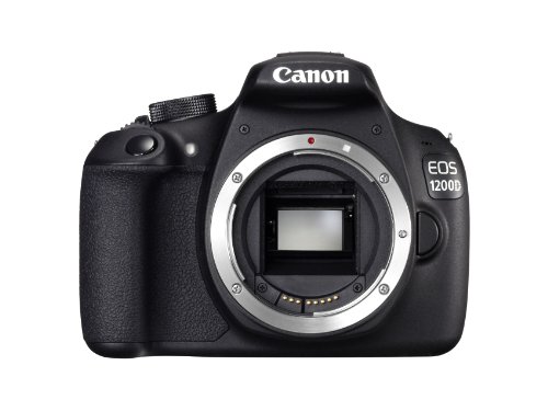 Comprar Canon EOS 1200D - Cámara digital (18 MP, SLR Camera Body, CMOS, Canon EF, Canon EF-S, Bayonet, TTL) Negro al mejor precio