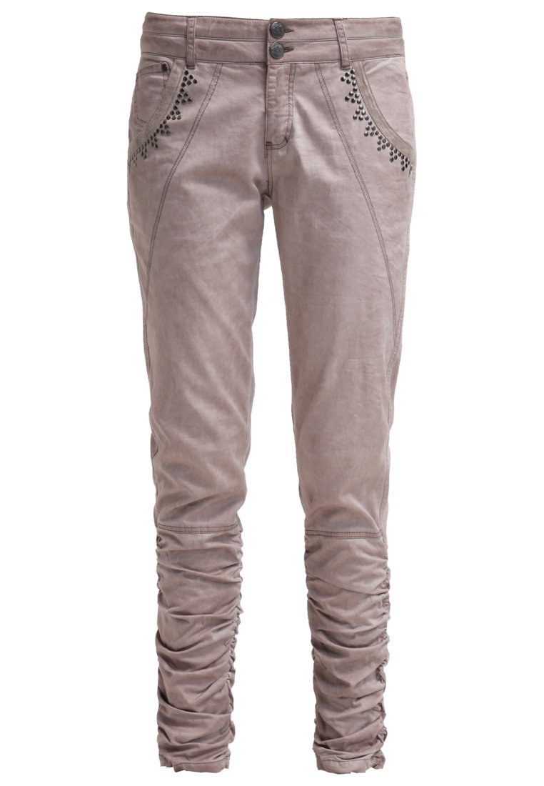 Comprar Cream Pantalón de tela rose powder al mejor precio