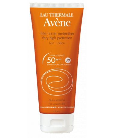 Comprar Leche Solar Avène Factor de Protección +50 100 ml. al mejor precio