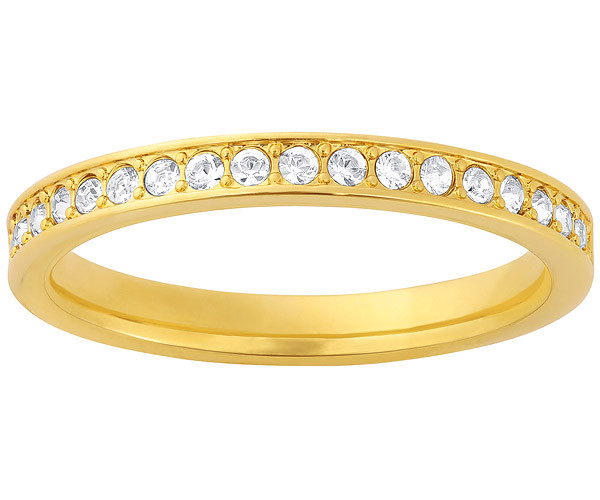 Comprar Swarovski Rare Anillo Blanco Chapado en oro al mejor precio