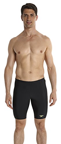 Comprar Deportes logotipo Jammer Speedo hombres Negro negro/amarillo fluorescente Talla:talla 32 al mejor precio
