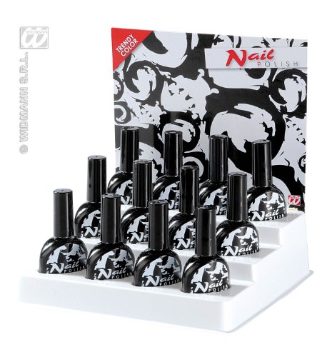 Comprar Pintaúñas negro adulto Halloween - Única al mejor precio