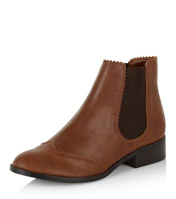 Comprar Tan Embossed Chelsea Boots al mejor precio