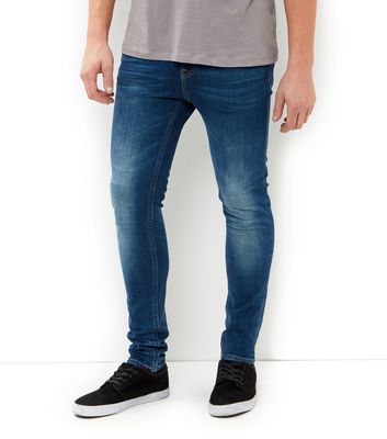 Comprar Blue Washed Super Skinny Jeans al mejor precio