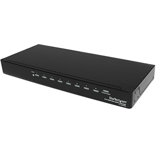 Comprar StarTech.com ST128HDMI2 - Multiplicador HDMI de 8 puertos con audio splitter al mejor precio