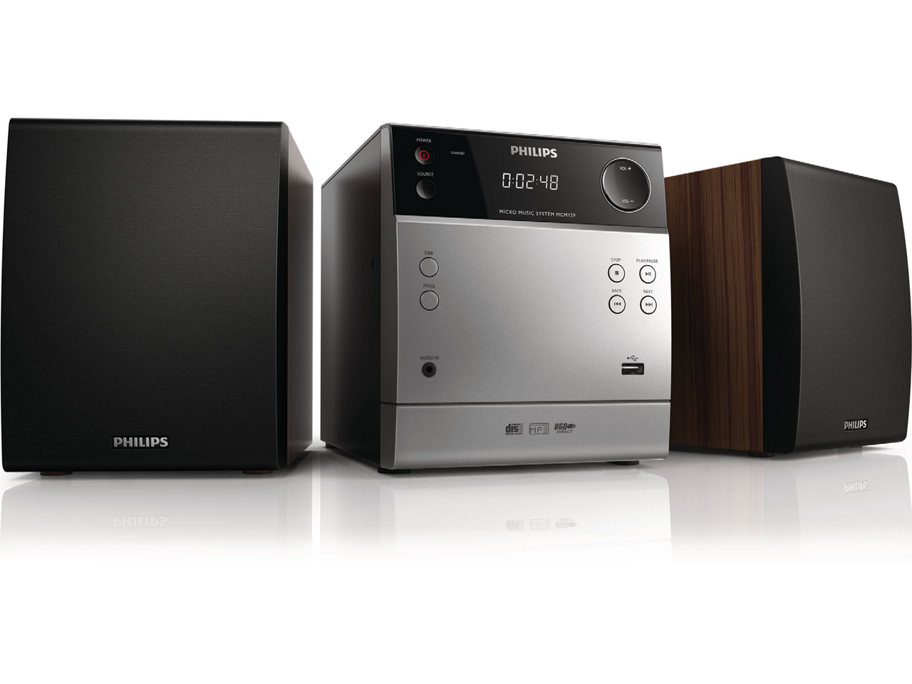 Comprar Microcadena con USB/AUX Philips MCM129/12 al mejor precio