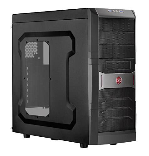 Comprar Silverstone RL01 - Caja de ordenador (PC, De plástico, ATX, Micro-ATX, Fondo, 1x 120 mm, 12 cm) Negro al mejor precio