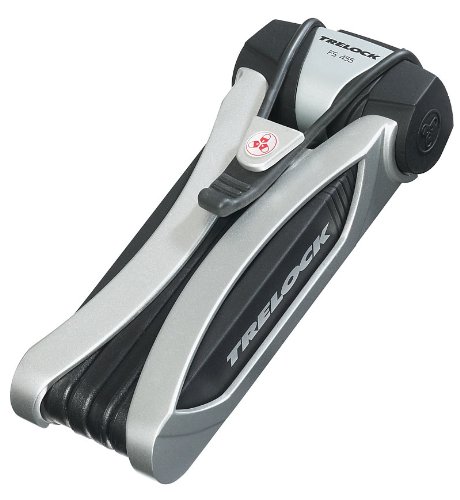 Comprar Trelock Dragonline FS 455/85 - Candado plegable con soporte para bicicletas, color plateado y negro al mejor precio
