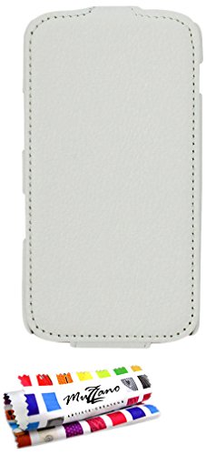 Comprar Muzzano F22984 - Funda para LG Nexus 4, color blanco al mejor precio