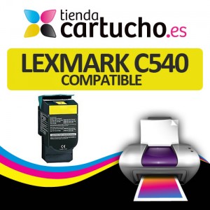 Comprar Toner AMARILLO LEXMARK C540 compatibleToner AMARILLO LEXMARK C540 compatible al mejor precio