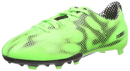 Comprar adidas F10 Firm Ground - zapatillas de fútbol de material sintético niños, color verde, talla 33 al mejor precio
