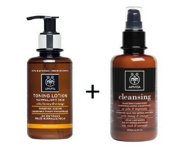Comprar Apivita leche limpiadora piel normal-seca 200 ml+locion tonica piel normal-seca 200 ml al mejor precio