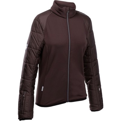 Comparar mejores precios Chaqueta de equitación mujer SAFY marrón para llevar un chaleco de seguridad FOUGANZA con descuentos Comprar Chaqueta de equitación mujer SAFY marrón para llevar un chaleco de seguridad FOUGANZA al mejor precio