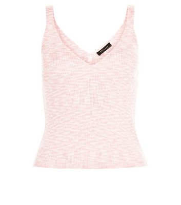 Comprar Bright Pink Twisted Yarn Crop Top al mejor precio