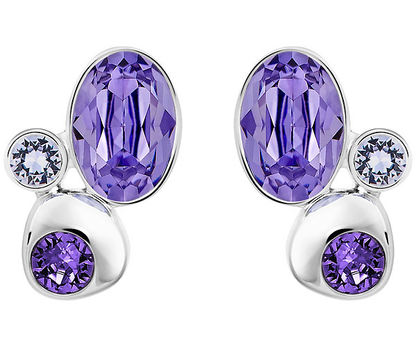 Comprar Swarovski Calmly Pendientes  Chapado en rodio al mejor precio