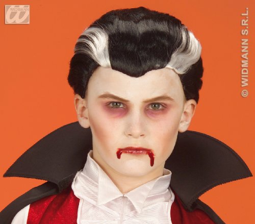 Comprar Peluca de vampiro bicolor niño Halloween - Única al mejor precio