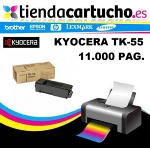 Comprar Toner KYOCERA TK55 compatible, sustituye al toner original KYOCERA TK55, REF. 370QC0KXToner KYOCERA TK55 compatible, sustituye al toner original KYOCERA TK55, REF. 370QC0KX al mejor precio
