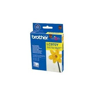 Comprar Lc-970y: cartucho de tinta amarillo original brother - 300 páginas al mejor precio
