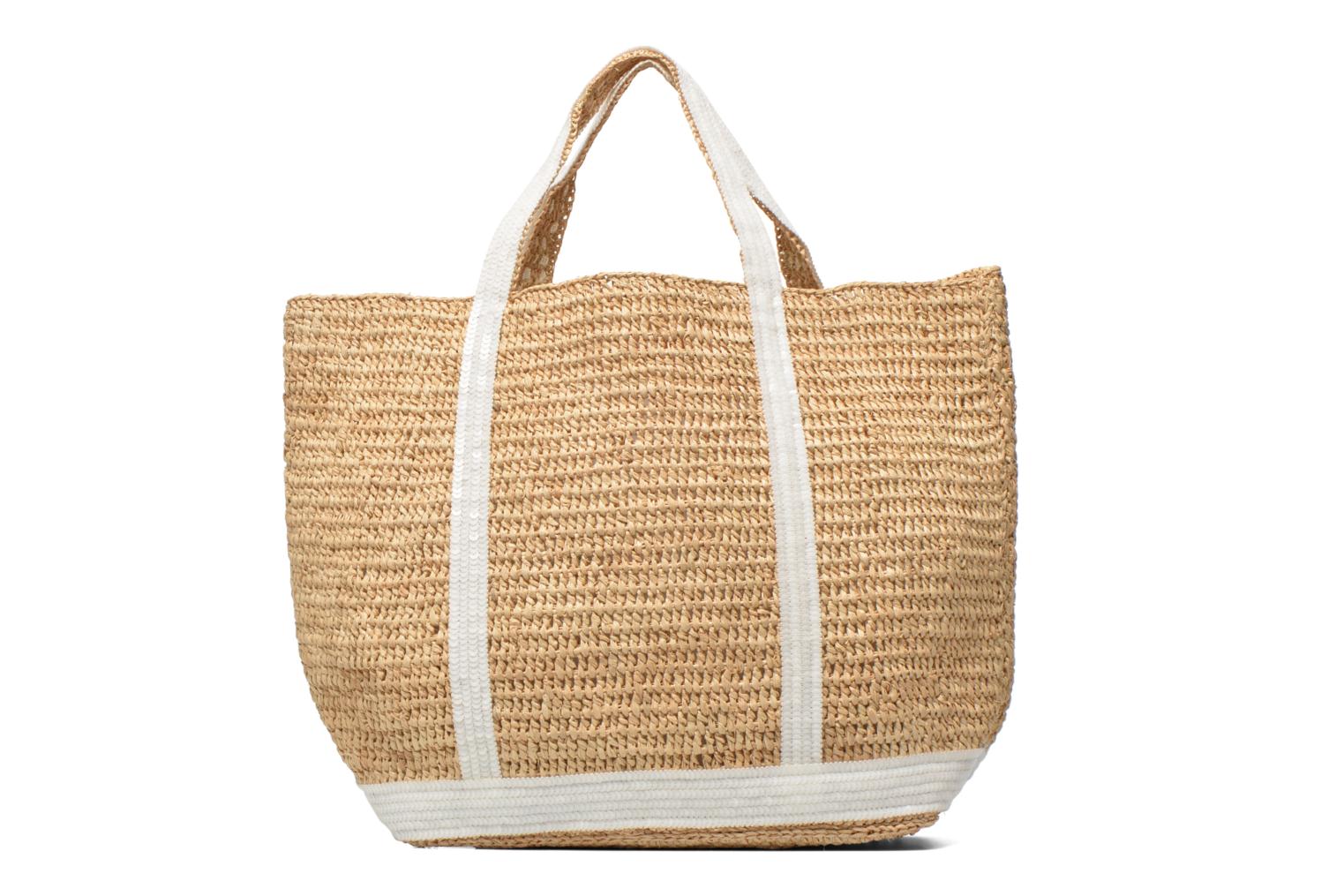 Comprar Cabas Raffia Paillettes M by Vanessa Bruno Blanco al mejor precio