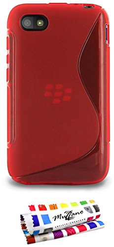 Comprar Muzzano F21257 - Funda para Blackberry Q5, color rojo al mejor precio