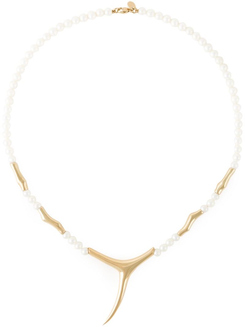 Comprar Shaun Leane Collar De Rama Con Perlas al mejor precio