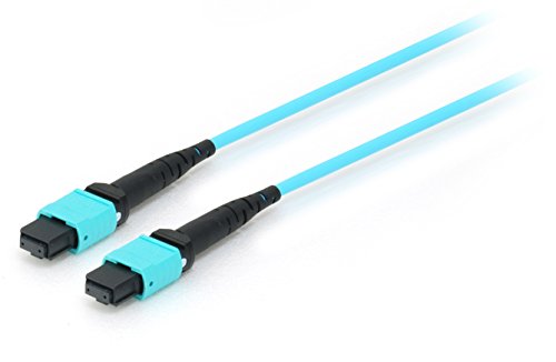 Comprar Equip MTP/MTP 50/125μm 20m - Cable de fibra óptica (MTP, MTP, Macho/Macho, OM4, Cian, Multi-mode) al mejor precio