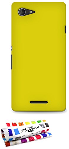 Comprar Muzzano F869547 - Funda para Sony Xperia E3, color amarillo al mejor precio