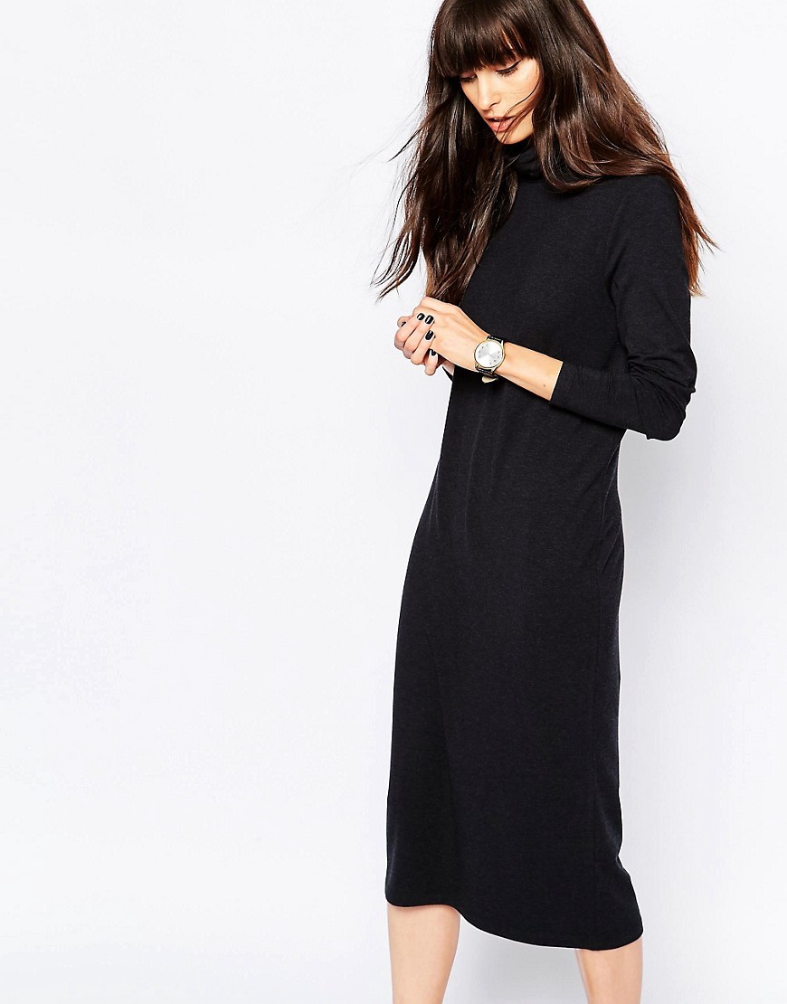 Comparar mejores precios Vestido de cuello alto a media pierna Mellie de Selected con descuentos Comprar Vestido de cuello alto a media pierna Mellie de Selected al mejor precio