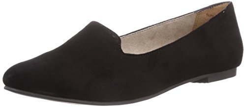 Comprar s.Oliver 24207 - Zapatillas de casa de cuero mujer, color negro, talla 38 al mejor precio