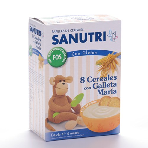 Comprar Sanutri - Papilla 8 Cereales con Galleta María Bífidus Sanutri 600 gr al mejor precio