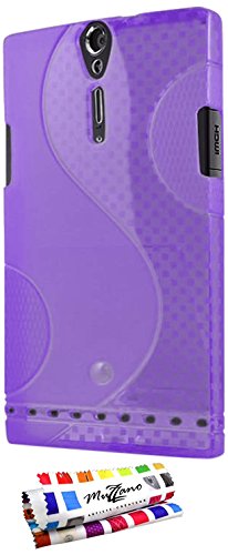 Comprar Muzzano F36S03-4331893 - Funda para Sony Xperia Arc HD, color violeta al mejor precio